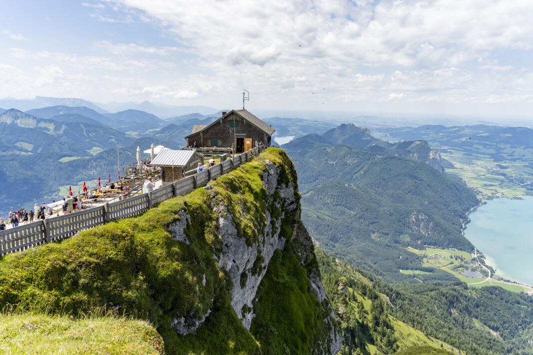 Die Himmelspforthütte am Schafberg