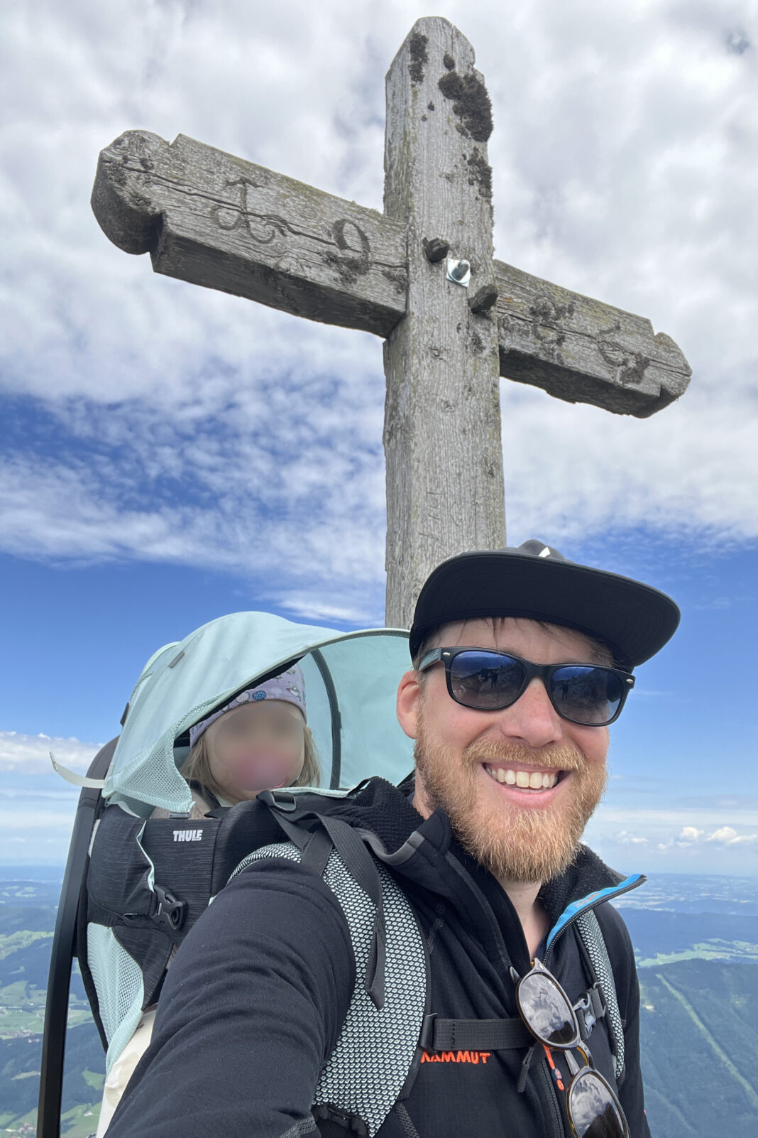 Gipfelselfie am Schafberg