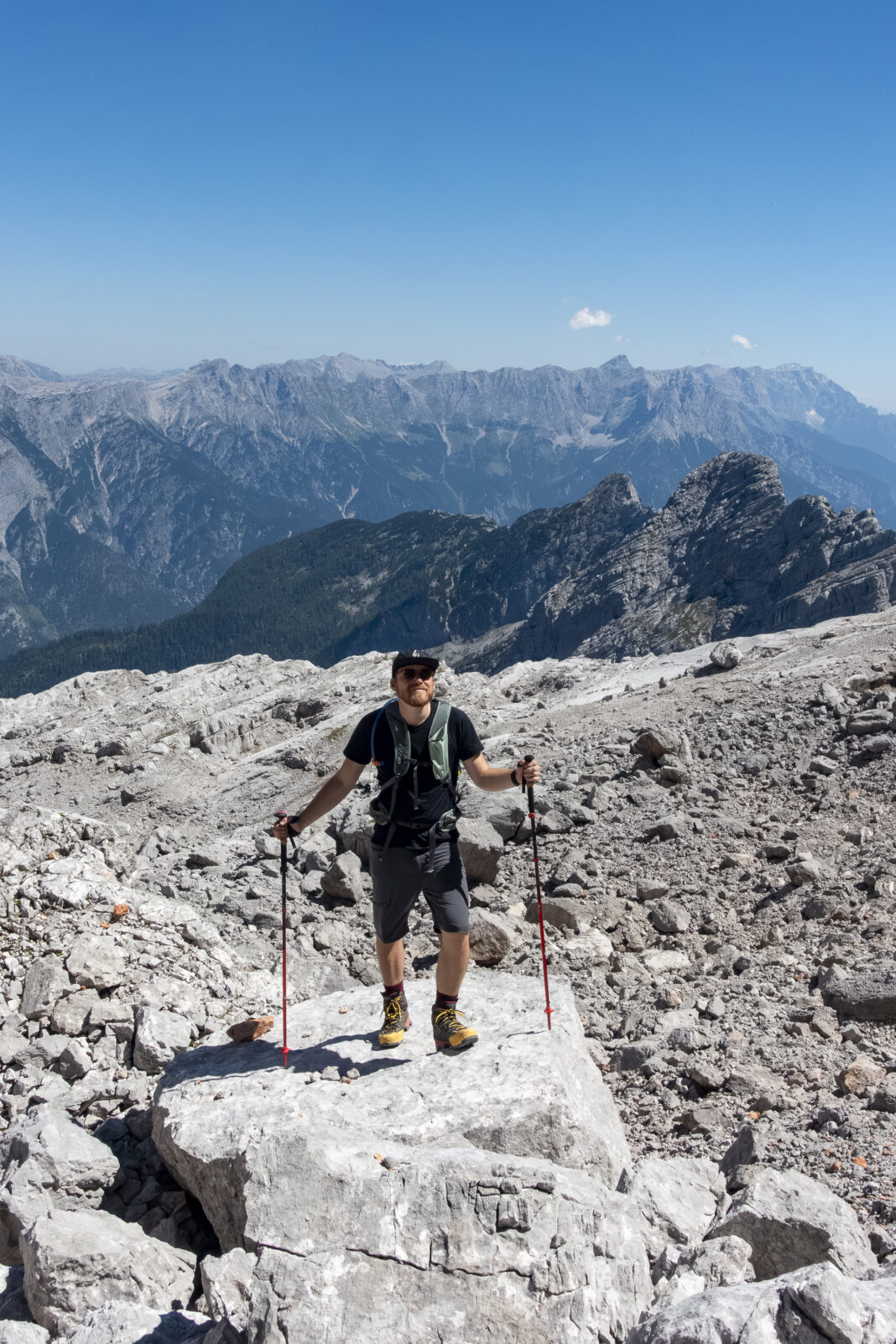 Bestens ausgestattet mit Equipment von Black Diamond – danke noch einmal dafür