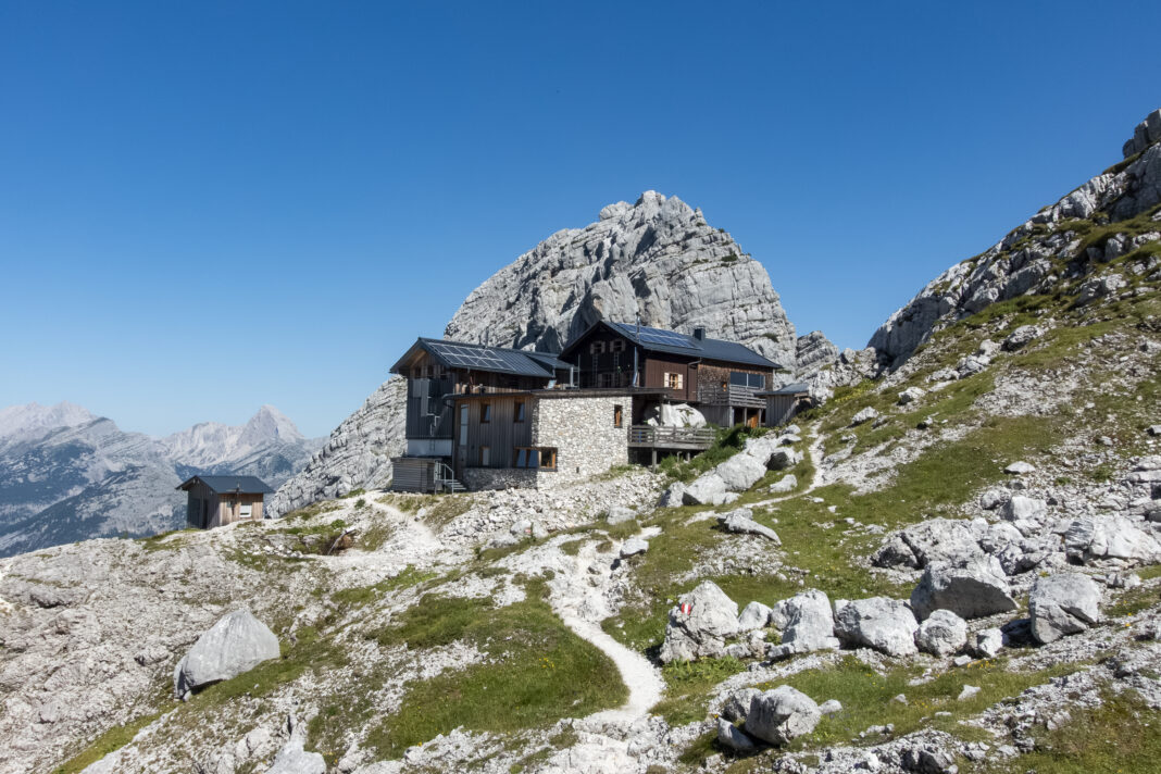 Der lange, erste Tag ist geschafft – endlich wieder bei der Passauer Hütte