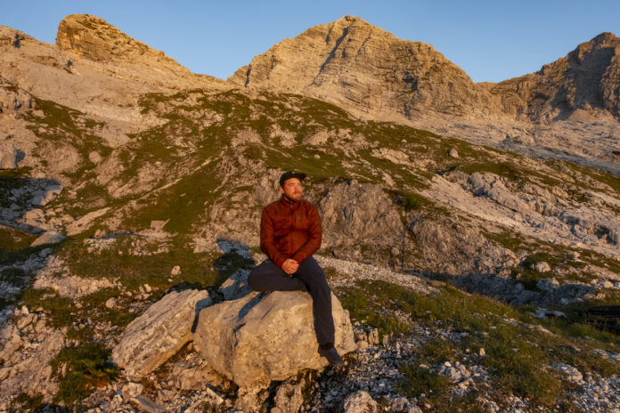 Daniel bei Sonnenaufgang