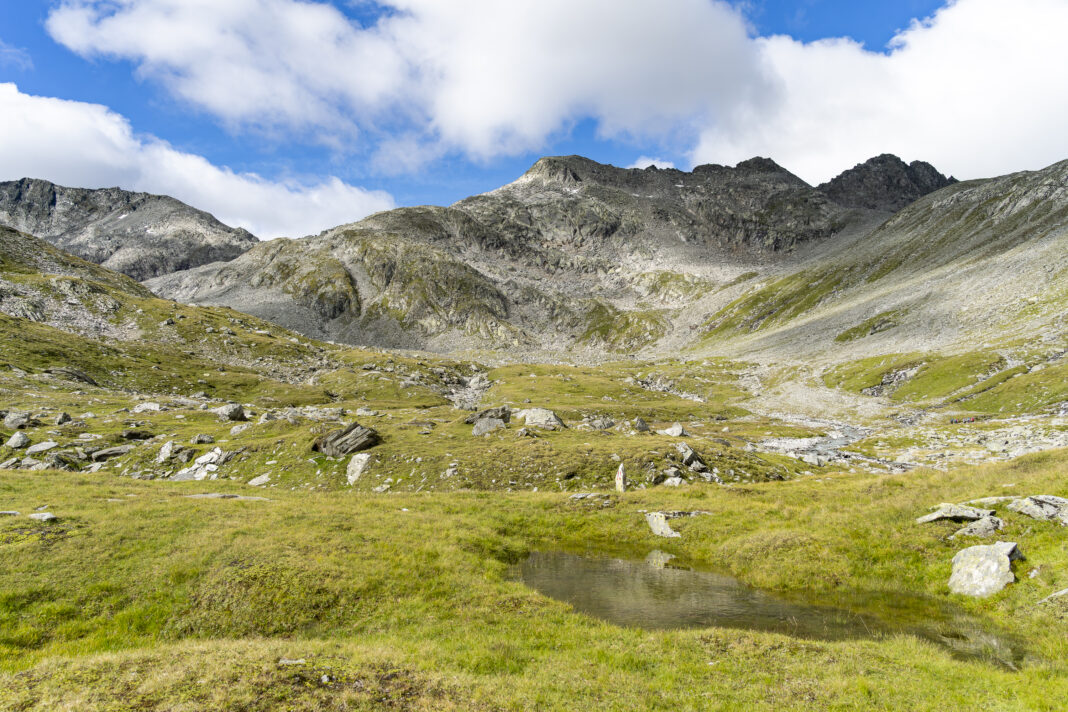 Das typische Landschaftsbild des Nationalparks Hohe Tauern