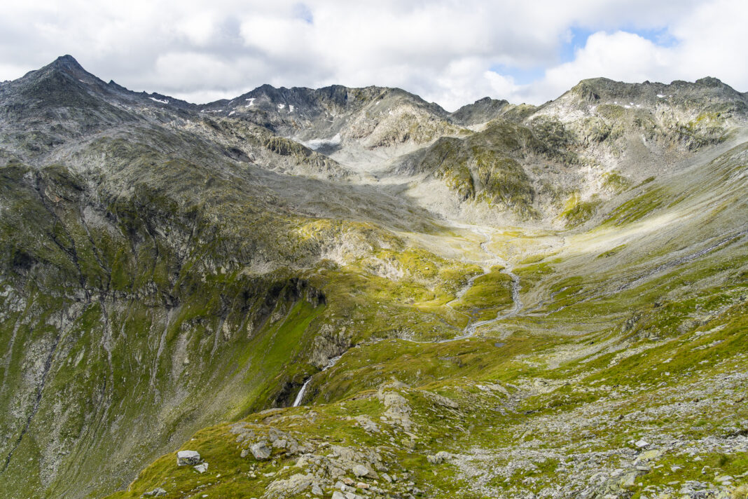 Blick zurück zum Fallboden
