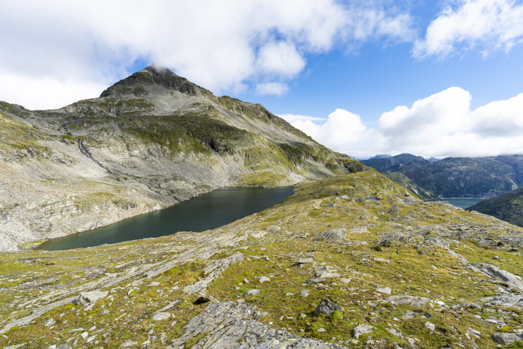 Einfach unglaublich schön; rechts hinten der Kölnbreinspeichersee 