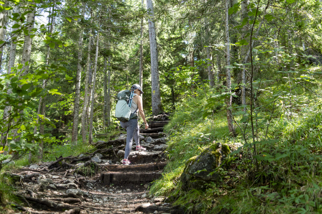 Stellenweise wird es etwas steiler