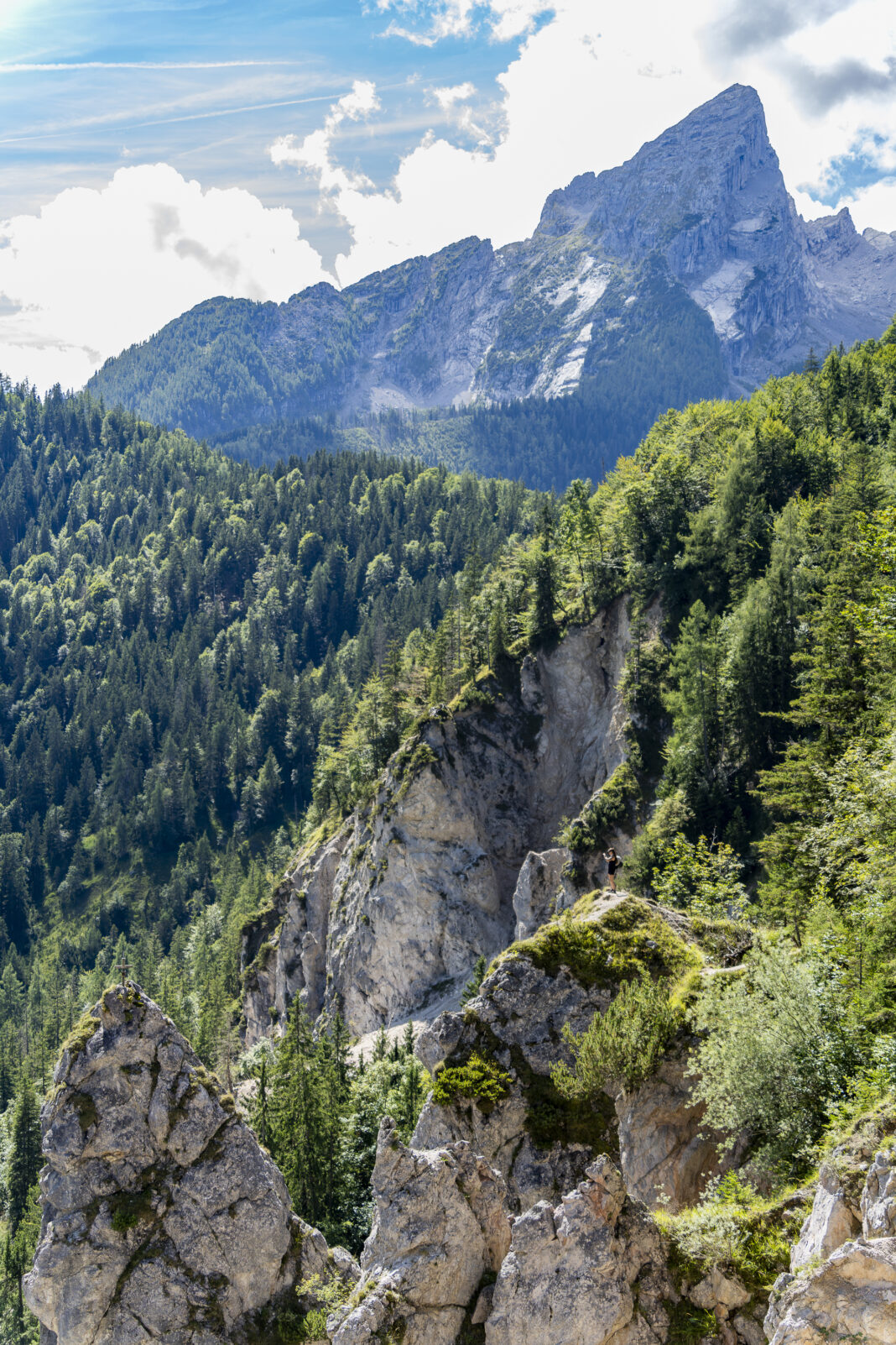 Wild-romantische Szenerie bei der Grünsteinhütte