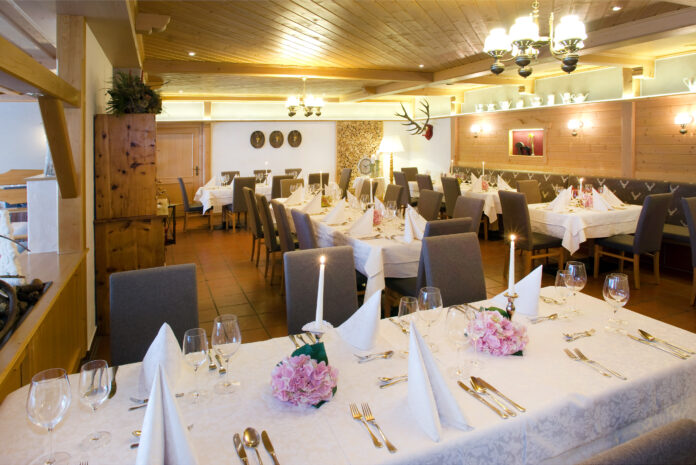 Speisesaal im Berghof