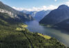 Hallstätter See von oben