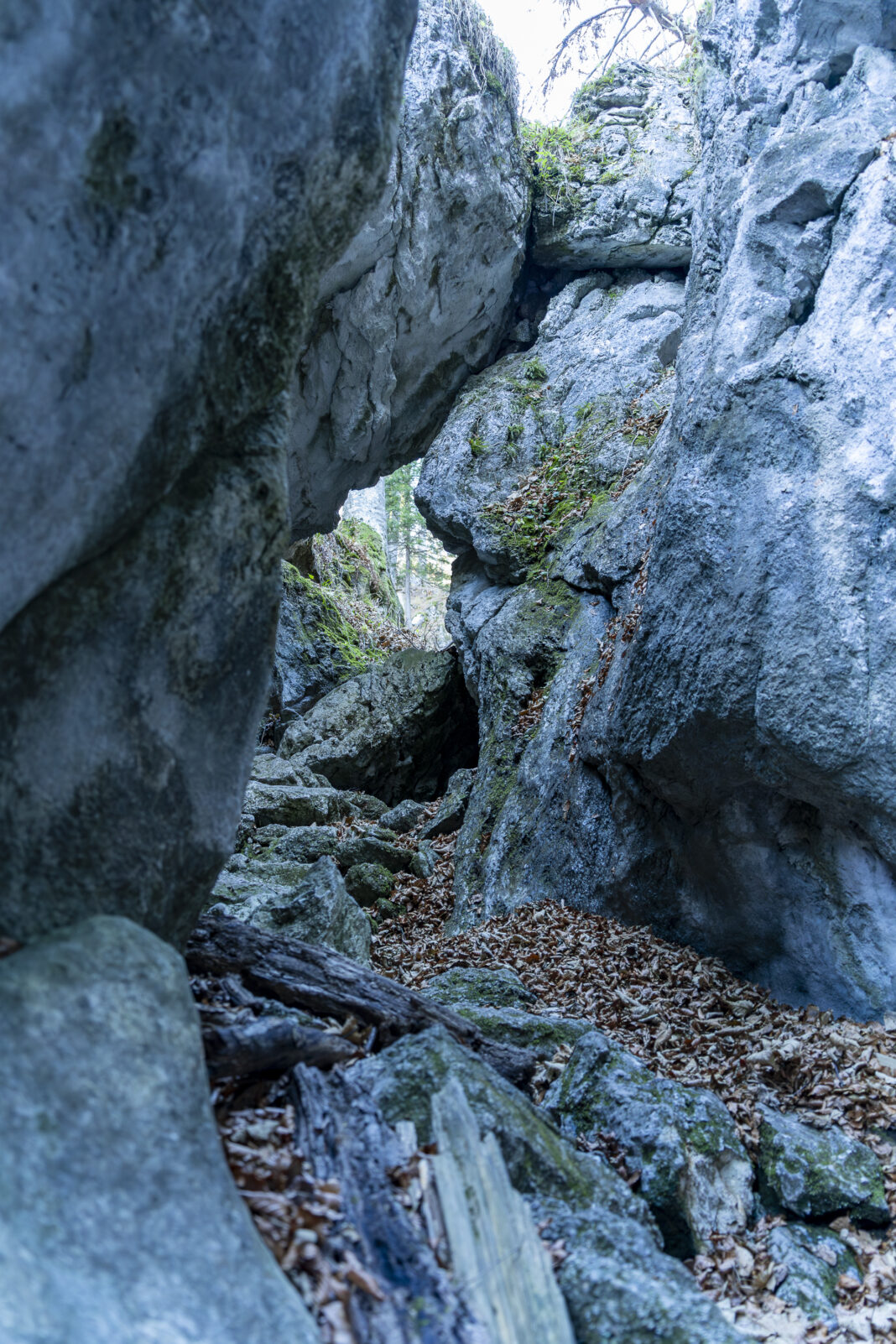 Durchschlupf im letzten Klammabschnitt