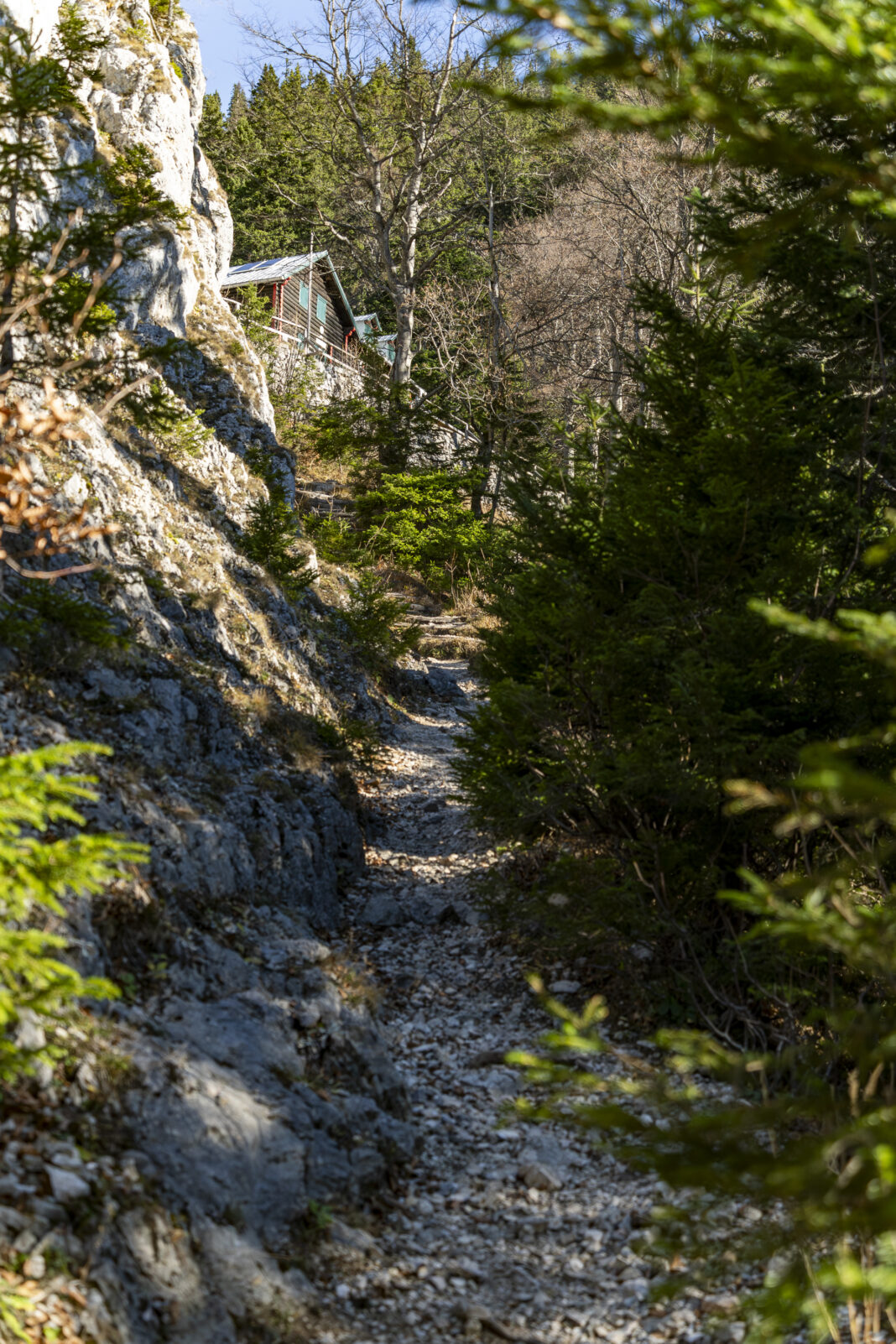 Die letzten Meter zur Kienthalerhütte
