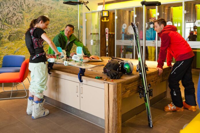 Werkbank im Explorer Hotel