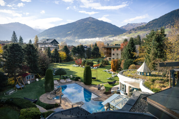 Außenbereich im Sendlhofers Bad HOfgastein