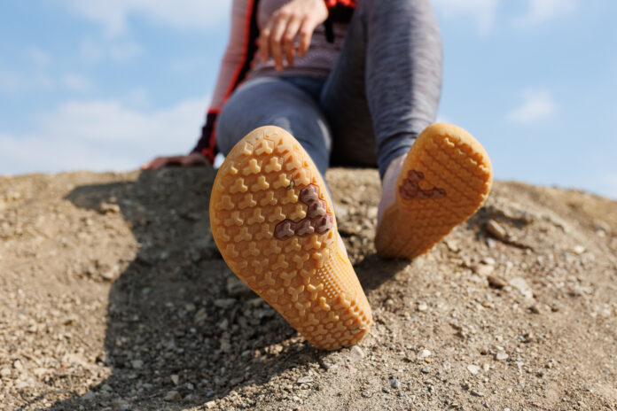 Die Sohle der Vivo Barefoot Primus Trail Knit