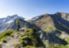 Kleiner Kaserer (3.093 m) über Tuxer Joch und Frauenwand Bergsteiger auf der Frauenwand