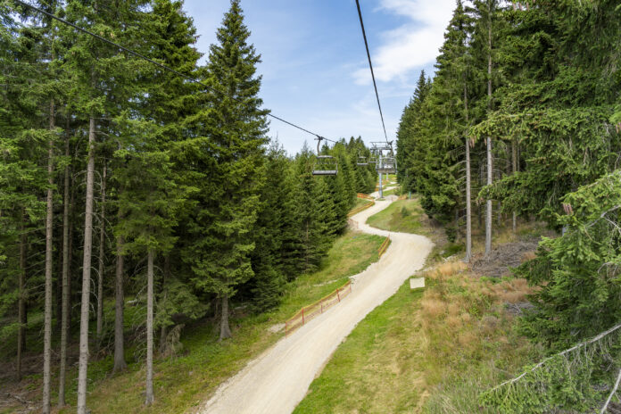 Mountaincart Strecke in Mönichkirchen