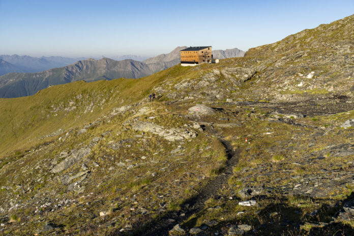 Blick zurück zum Hannoverhaus