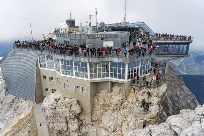 Bergstation auf der Zugspitze