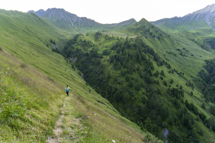Tolle Landschaft über dem Schragerbach